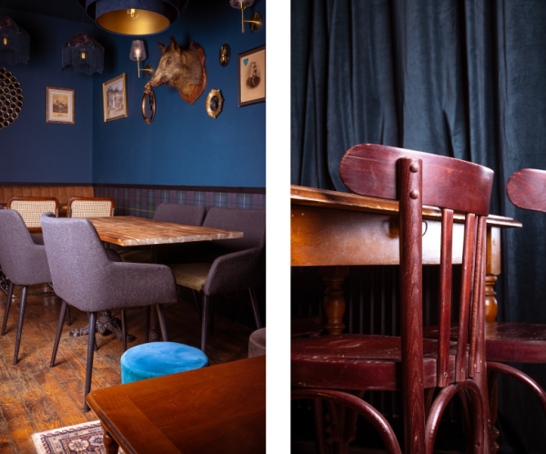 Le bar - Bistrot Chez René - Restaurant Rennes - Bar à cocktail Rennes